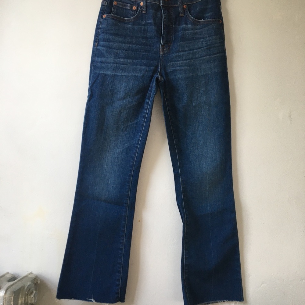 Madewell Cali Demi Boot Jeans, size 26
